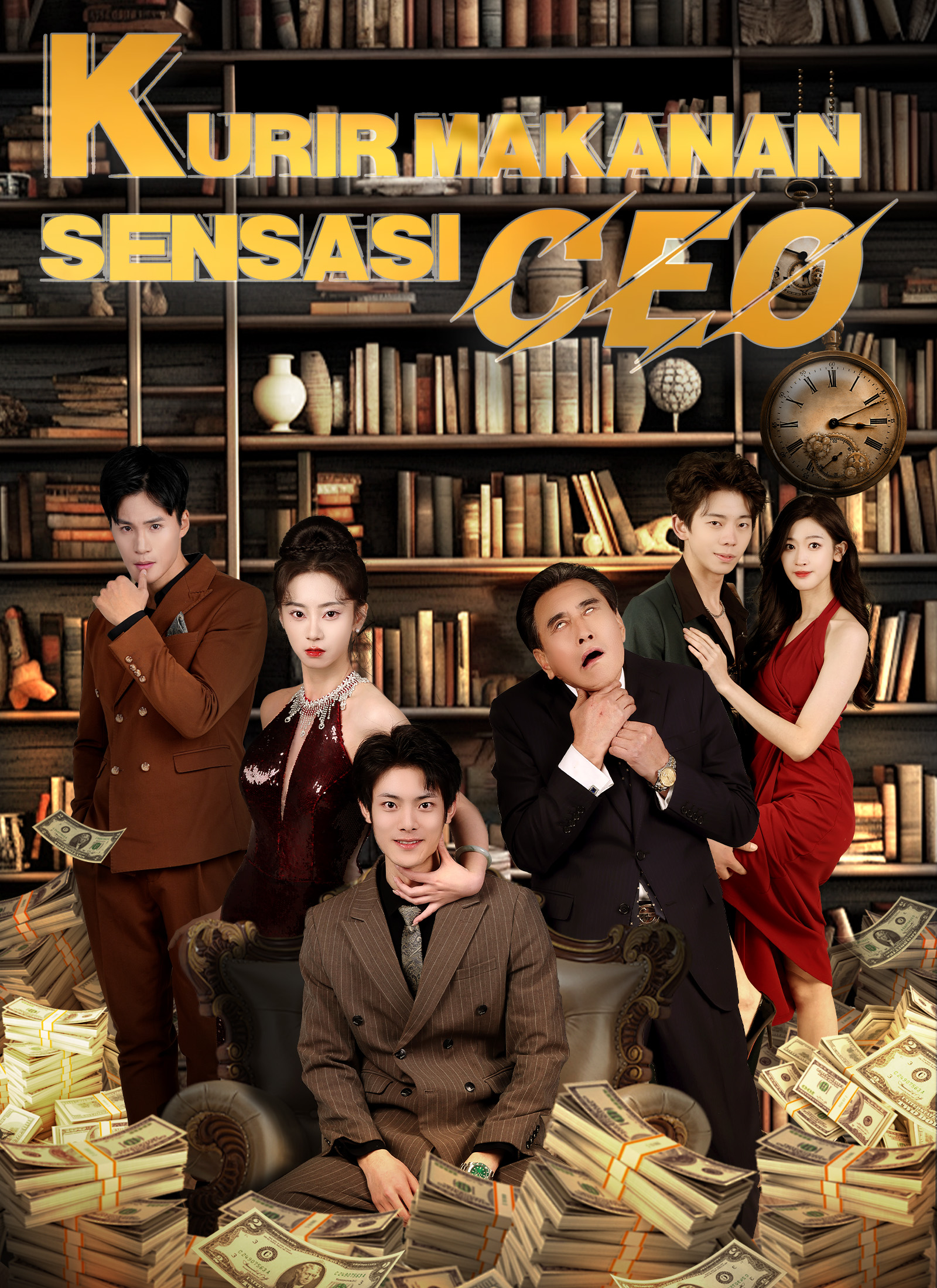 Drama China Kurir Makanan Sensasi CEO sub Indo - poster