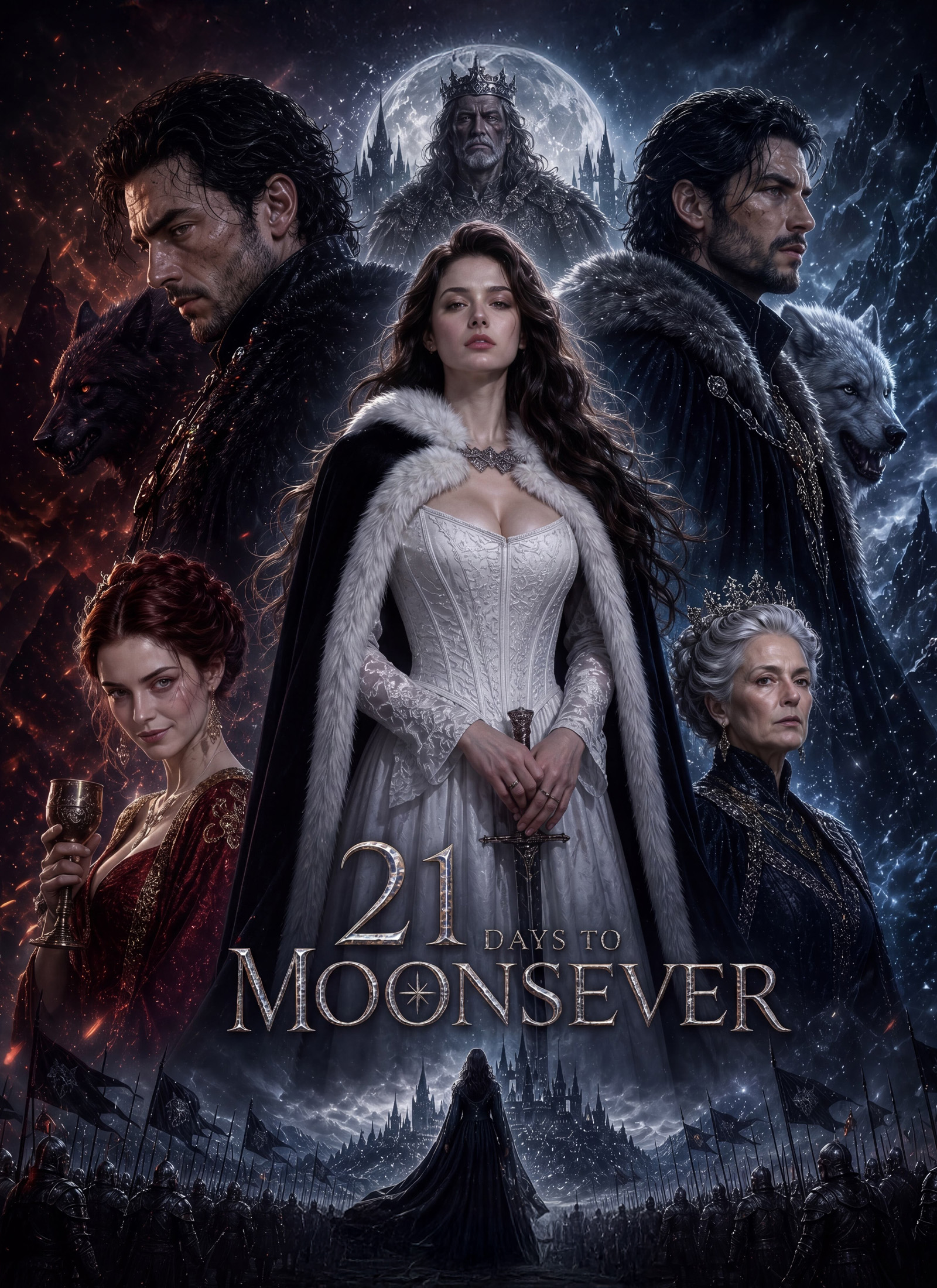 Chinese Drama 21 Days to Moonsever with subtitles - poster